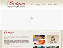 Tablet Screenshot of martyna.ustron.pl